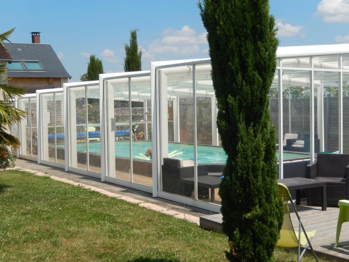 Bed and Breakfast Les Quatre Saisons Antogny-le-Tillac Exterior foto